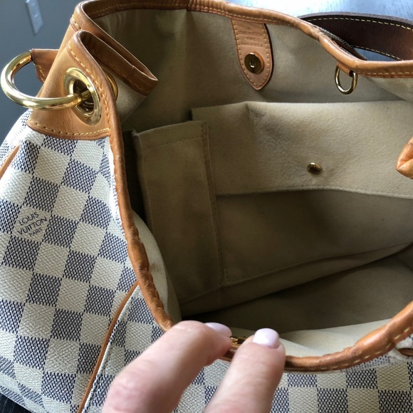 Louis Vuitton Galliera PM Azur Damier Shoulder Bag - Picture 5 of 8